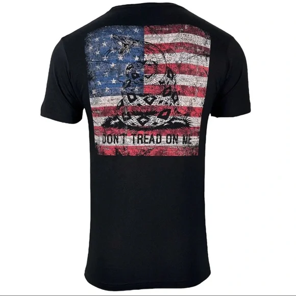 Howitzer Style Men's T-Shirt Coiled Freedom Military Grunt MFG - Picture 2 of 10